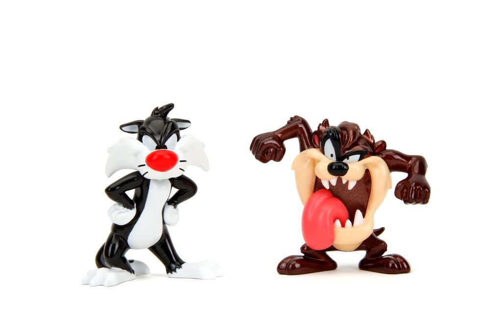 Jada - Wave 1 Looney Tunes Action Figures - 4 Pcs - 2.5-Inch