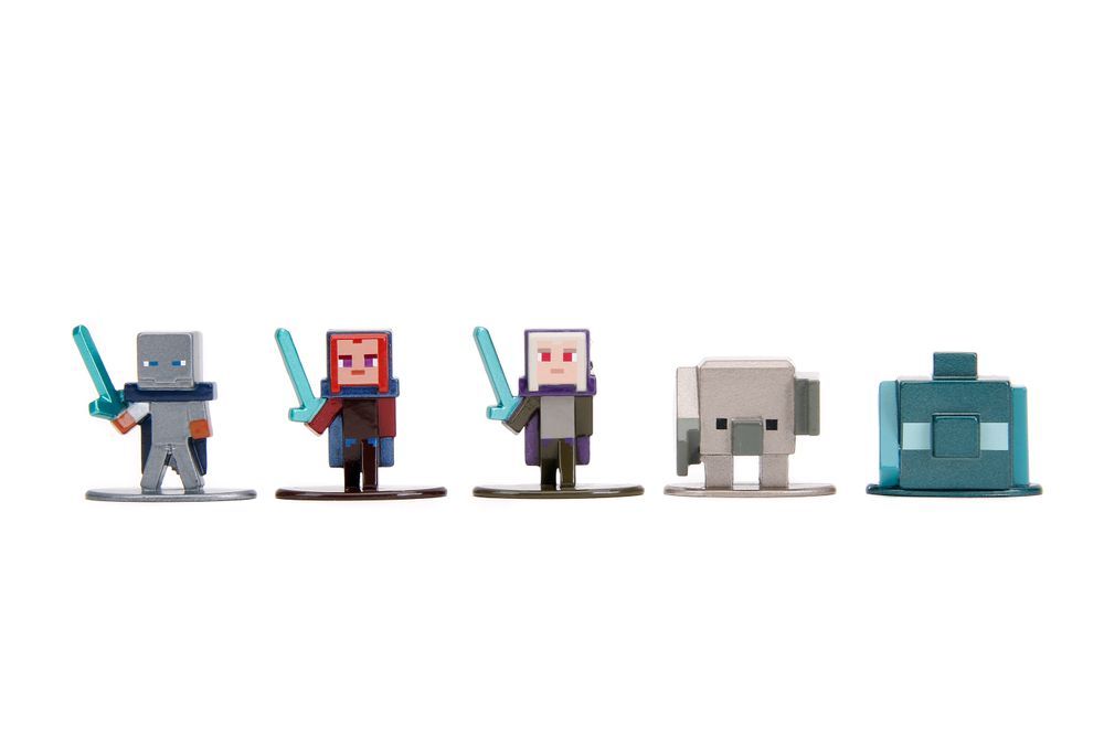 Jada - Wave 9 Minecraft Action Nano Figures - 18 Pcs - 4cm