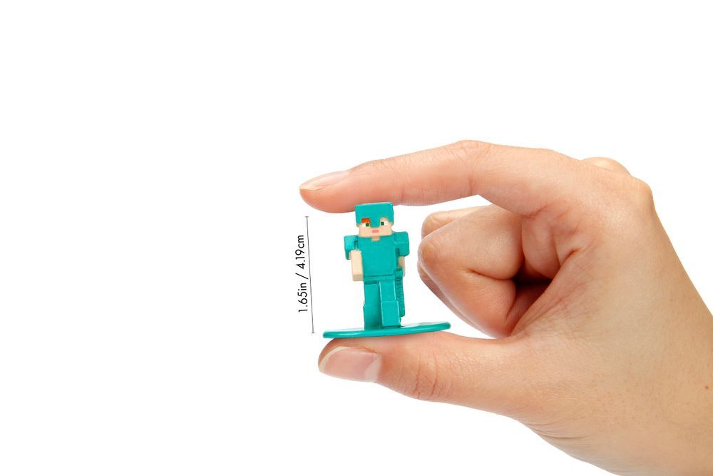 Jada - Wave 12 Minecraft Action Nano Figures - 18 Pcs - 4cm