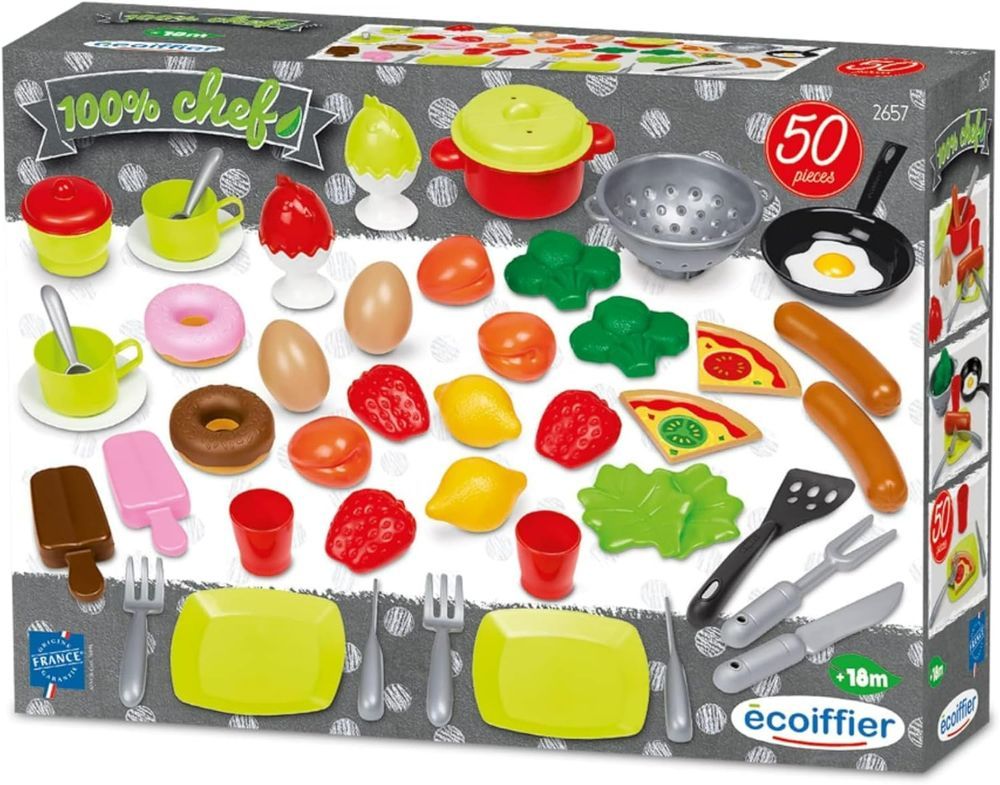 Ecoiffier - Cooking Set - 50pcs