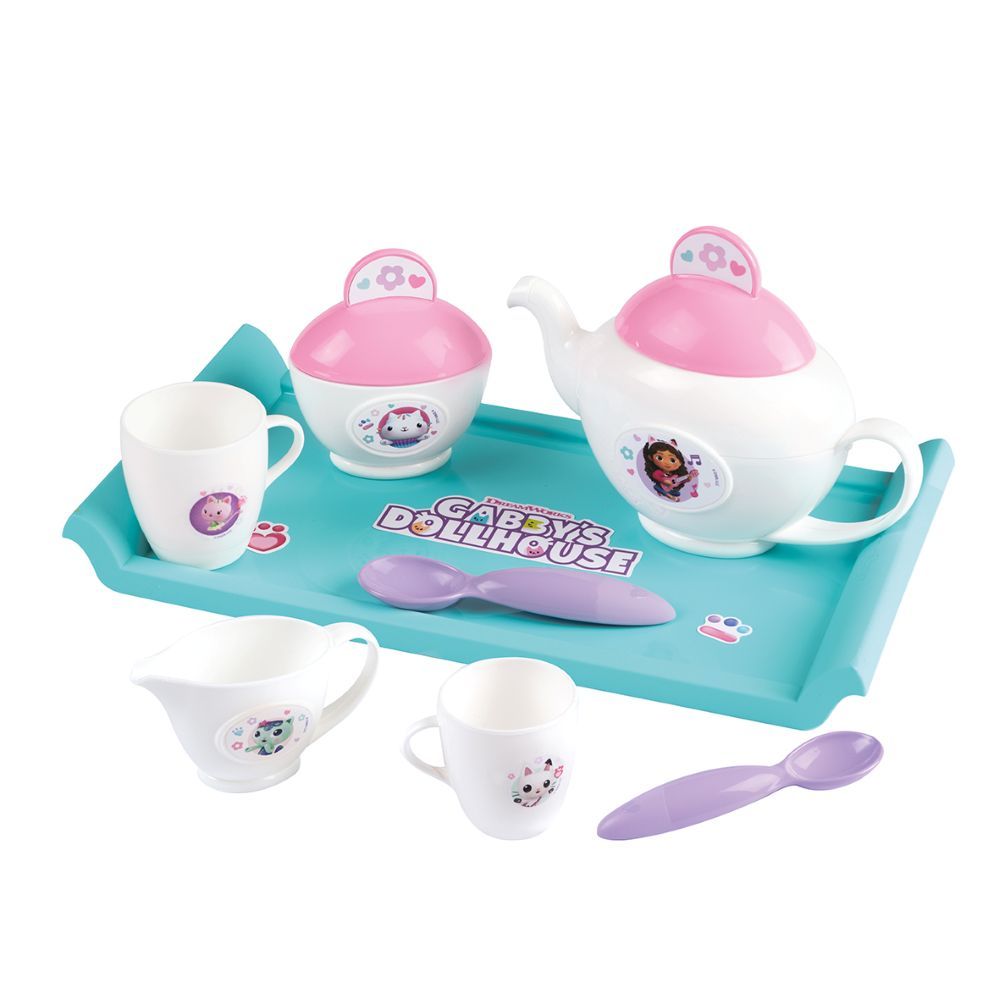 Smoby - Gabby's Dollhouse Tea Set - 8 Pcs