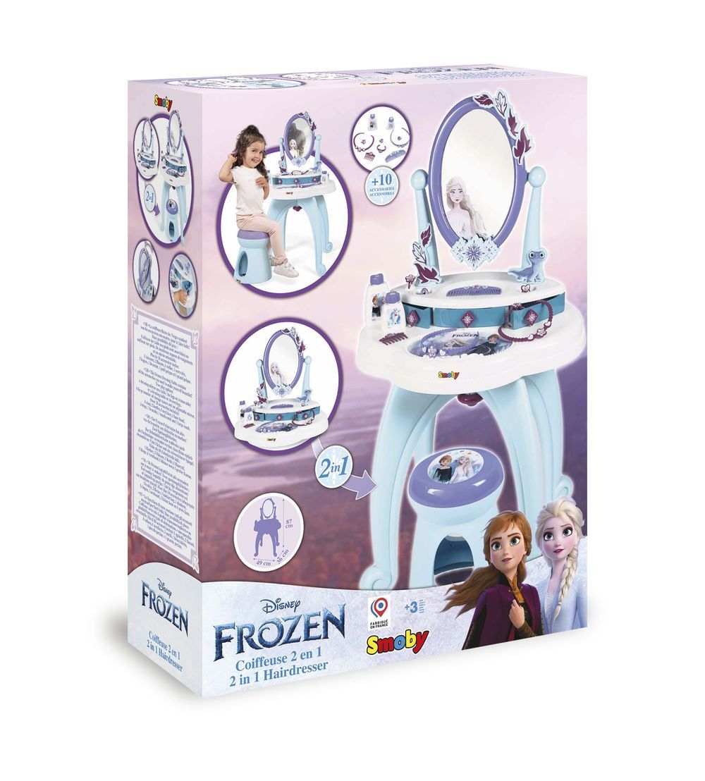 Smoby - 2-In-1 Dressing Table - Frozen