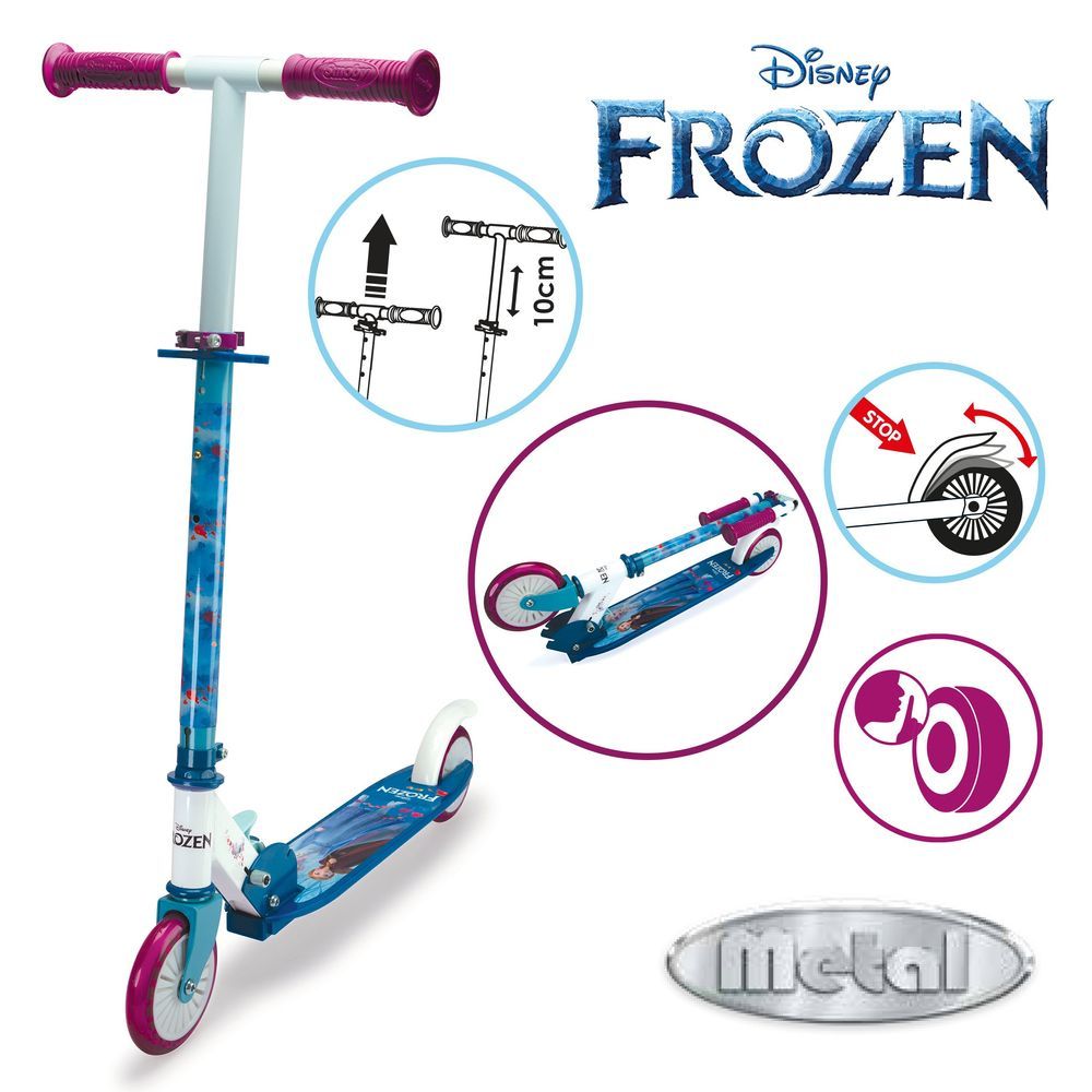 Smoby - Frozen 2W Foldable Scooter