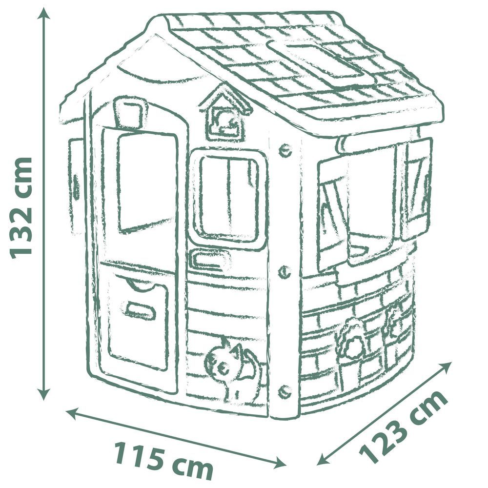 Smoby - S.Green Jura Lodge Playhouse