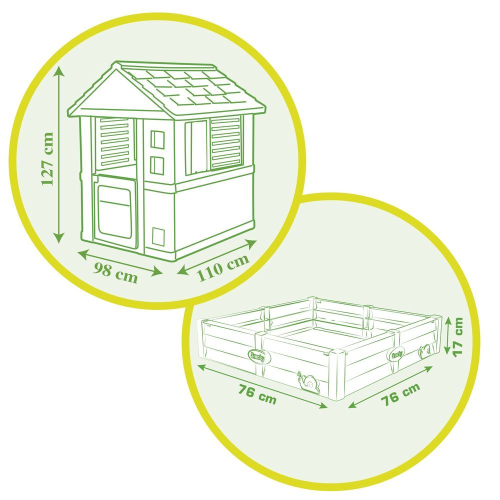 Smoby - Square Playhouse