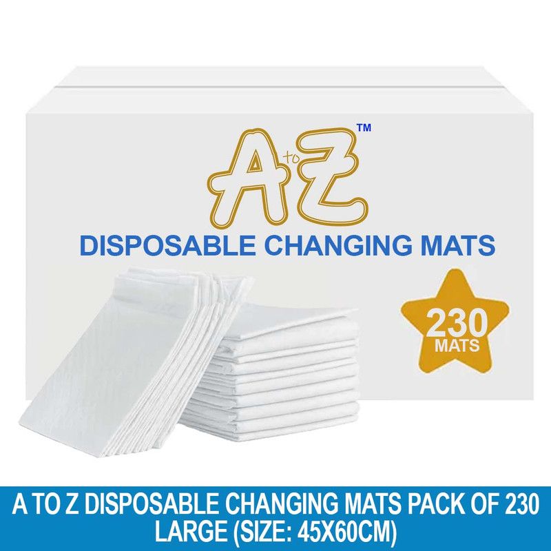 A to Z - Disposable Changing Mat - Pack of 230 - Large - Pink