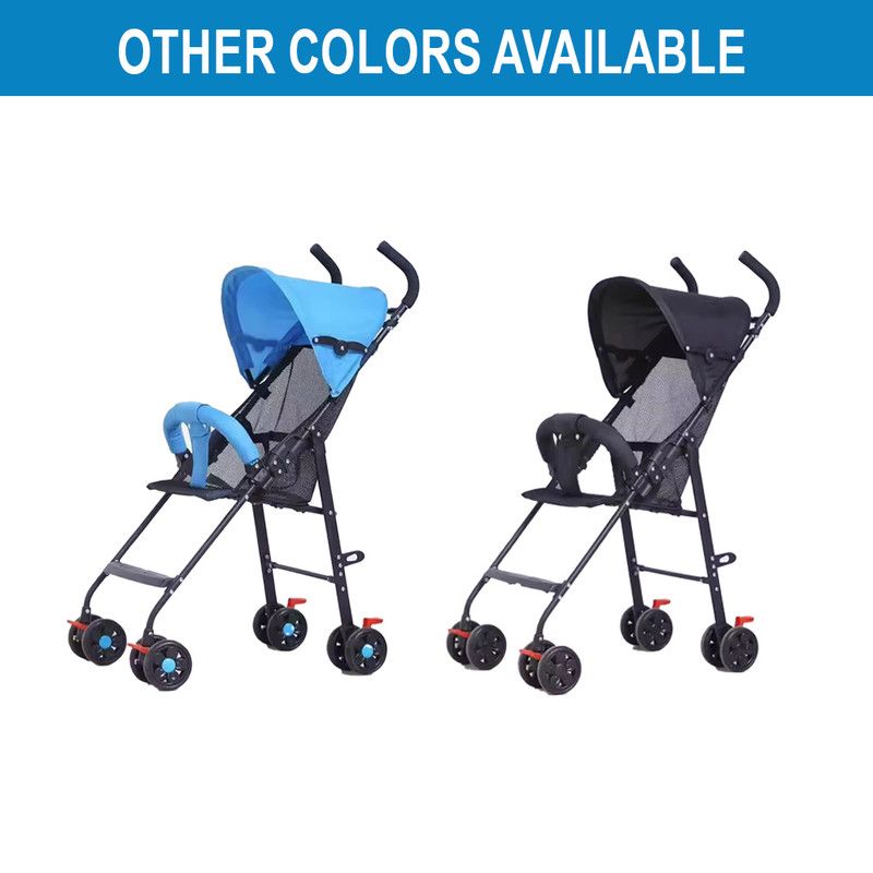 Star Babies - Light Weight Foldable Baby Stroller - Black