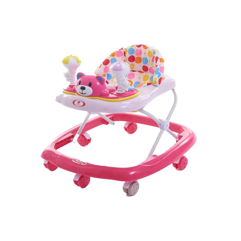 Star Babies - Baby Walker With Wheels - Pink