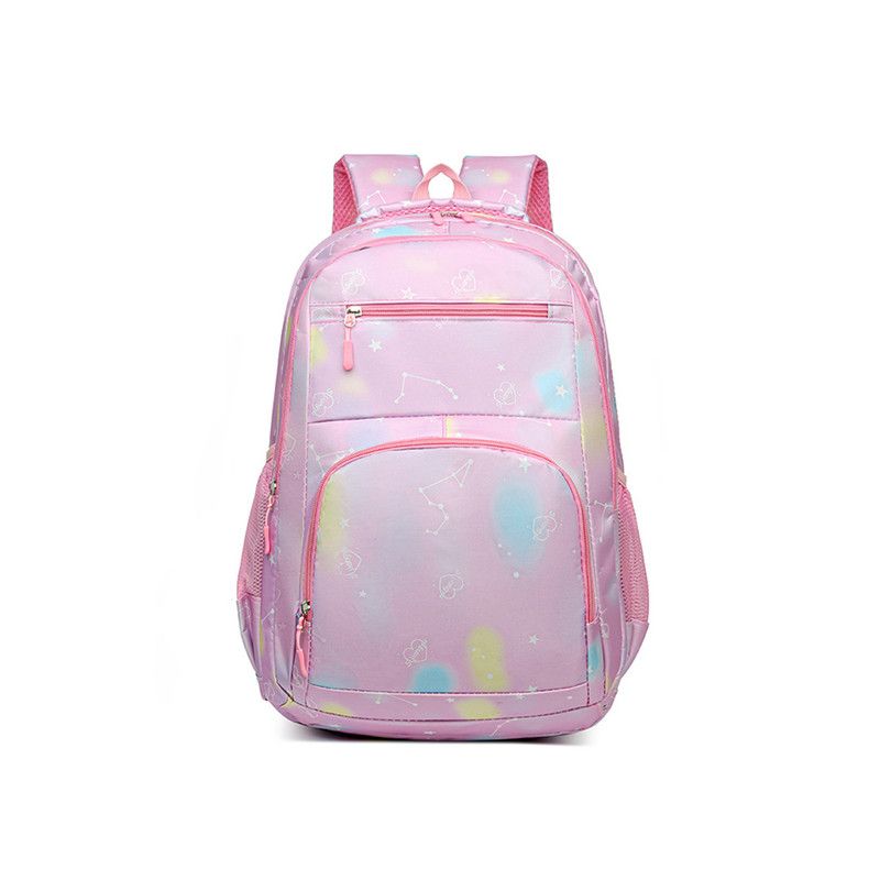 Star Babies - Custom Unique Fancy School Backpack - Rainbow Pink