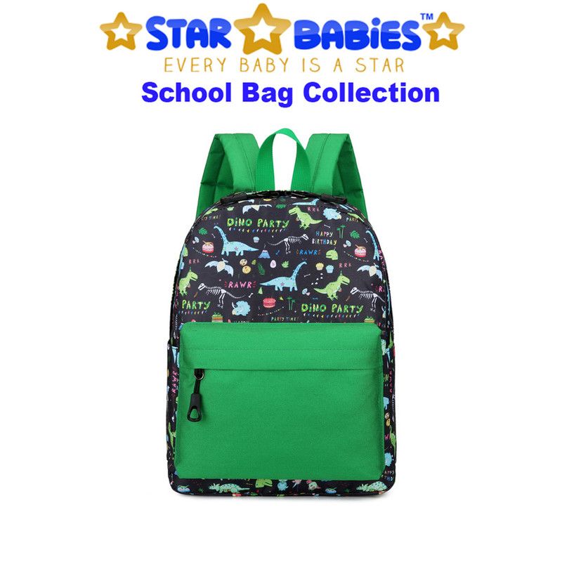 Star Babies - Lightweight School Backpack - Green