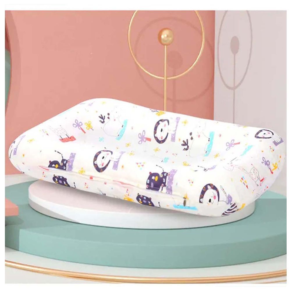 Star Babies - Bed w/ Mosquito Net & Printed Zebra Changing Pad - Pink