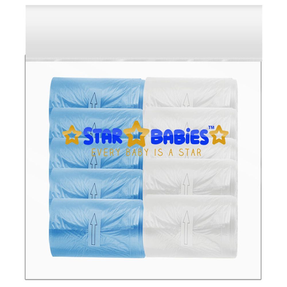 Star Babies - Scented Bag - 10pcs - Blue/White