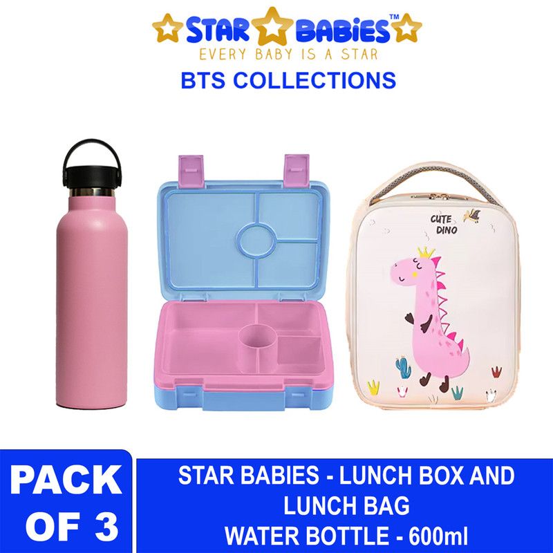 Star Babies - Back To School Bundle - Pack of 3 - Pink/Blue