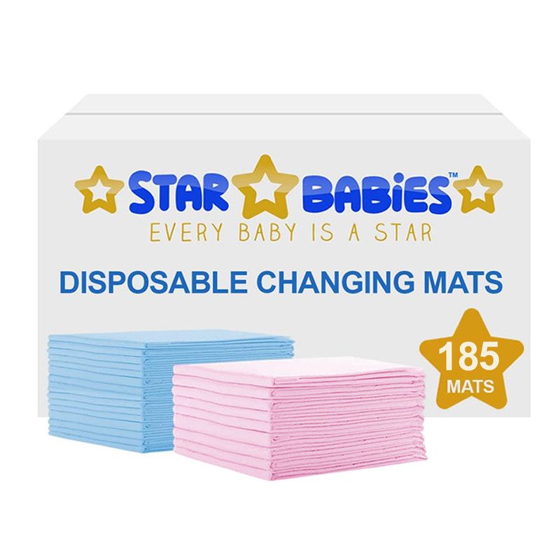 Star Babies - Disposable Changing Mats - Multicolor - 185 Pcs