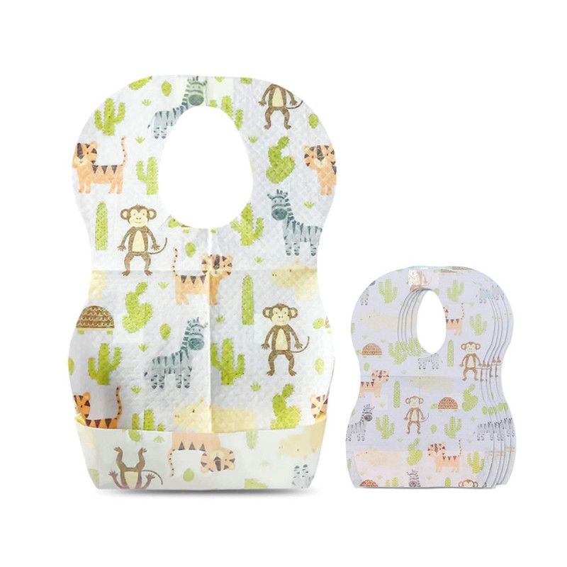 Star Babies - Disposable Bibs - Animal - Pack of 40