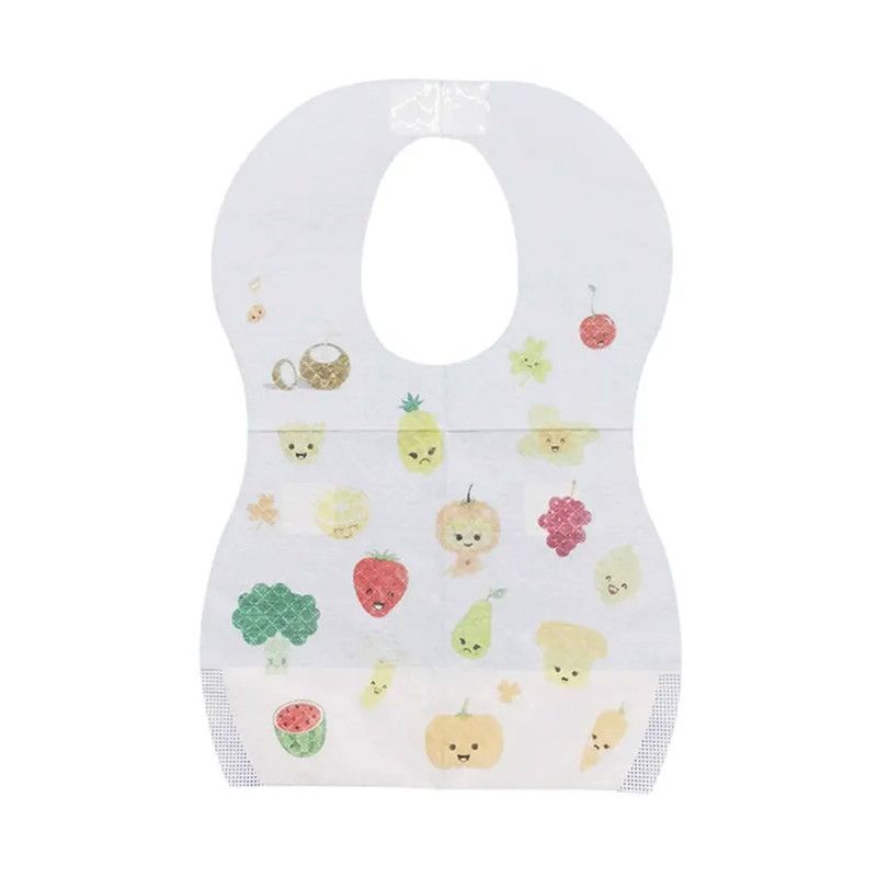 Star Babies - Disposable Bibs - Fruits - Pack of 40