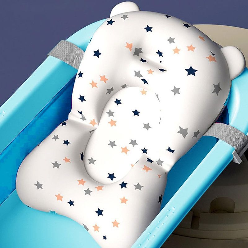 Star Babies - Sunbaby Splash Bathtub With Baby Bath Cushion - Blue