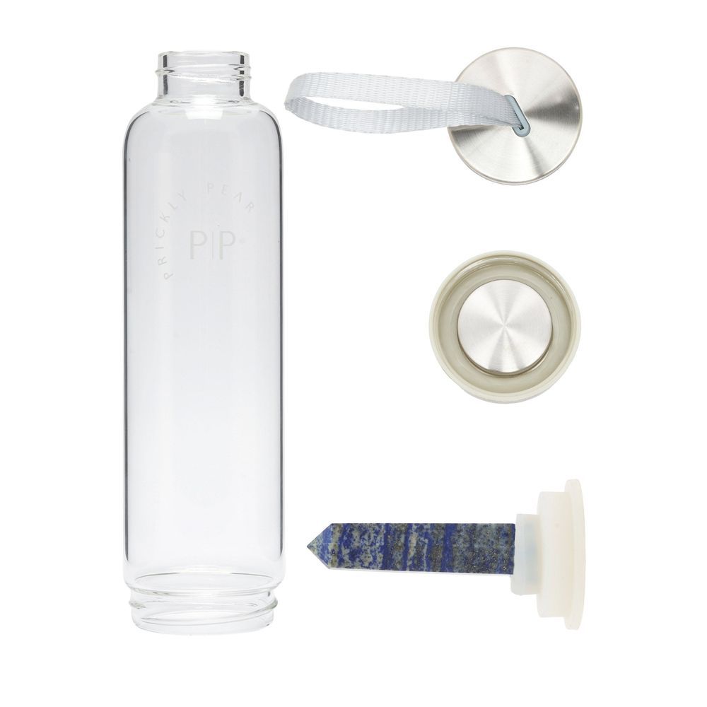 Prickly Pear - Lapis Lazuli Interchangeable Crystal Water Bottle