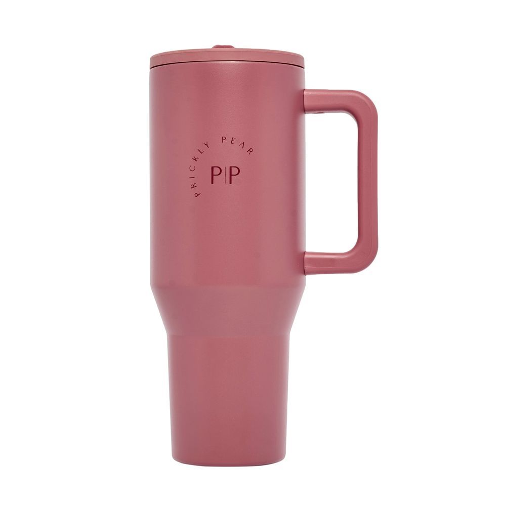 Prickly Pear - Hydrator Water Bottle - Pink Logo - 1183 ml