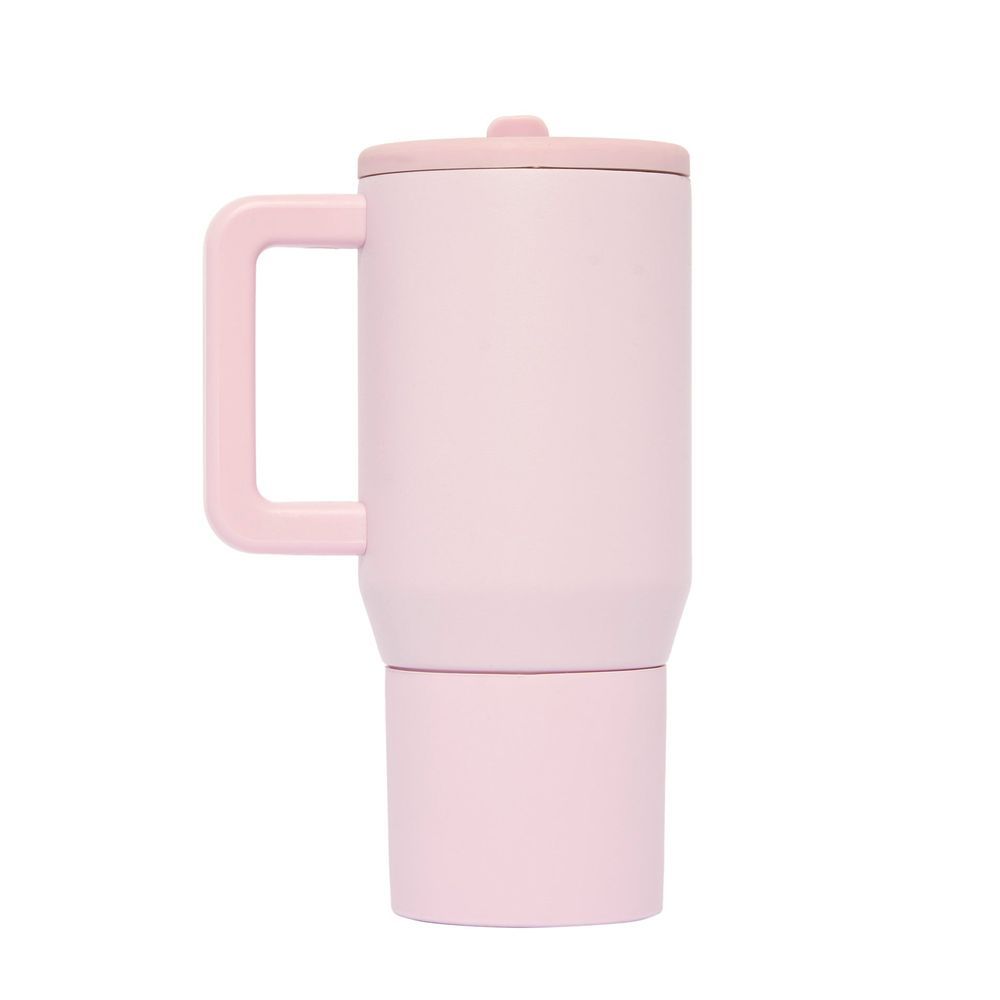 Prickly Pear - Mini Hydrator Water Bottle - Pastel Pink Logo - 591 ml