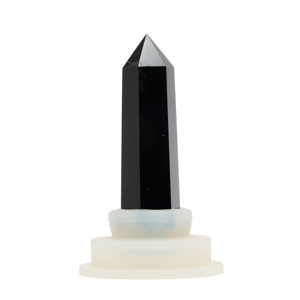 Prickly Pear - Obsidian Individual Interchangeable Crystal Point