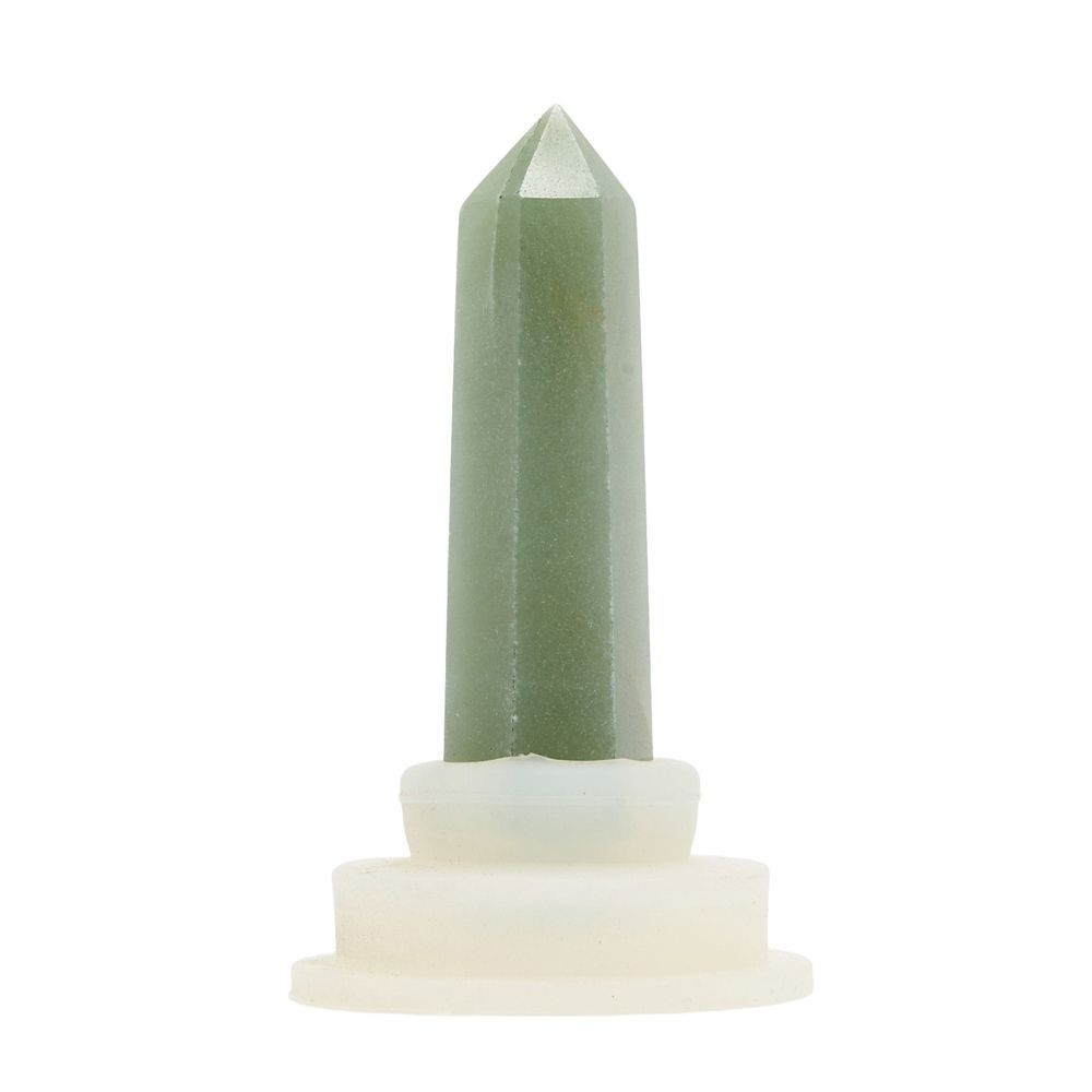 Prickly Pear - Green Aventurine Individual Interchangeable Crystal Point