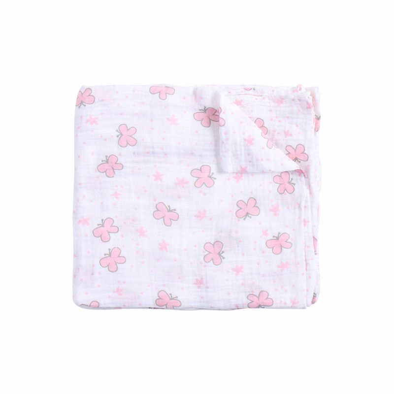 Factory Price - Swaddle Baby Gift Set - Butterfly Printed