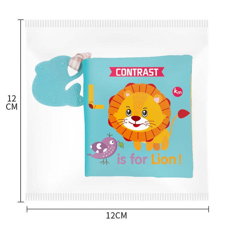 Infant Activity Cloth Book - Contrast