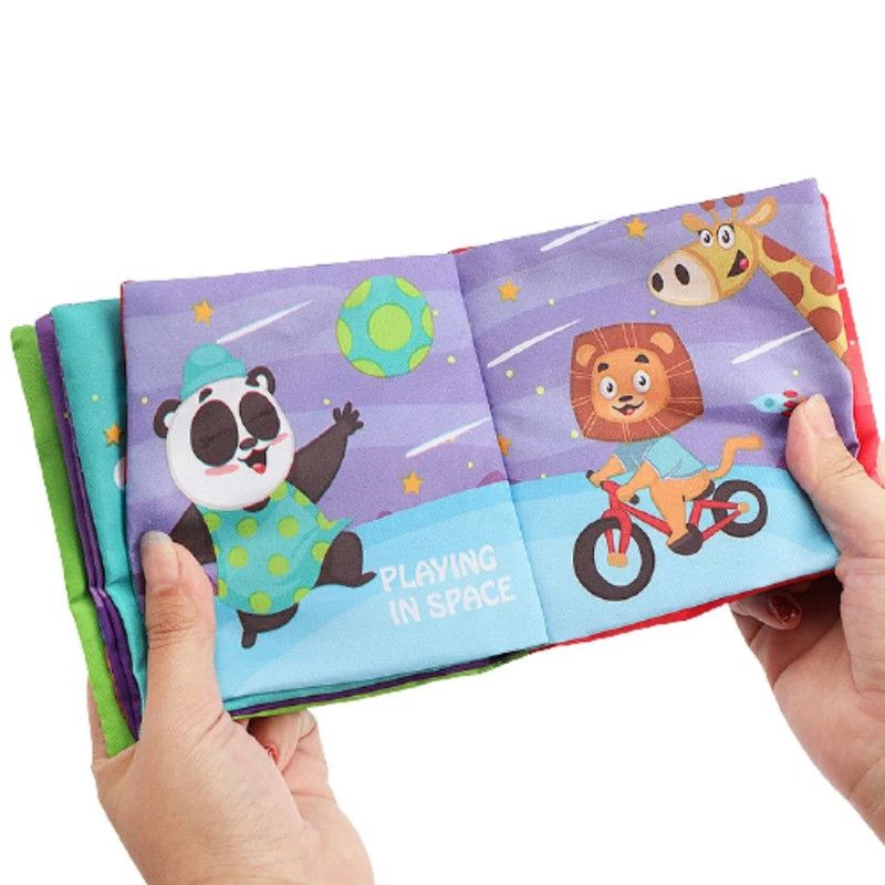 Infant Activity Cloth Book - Explore