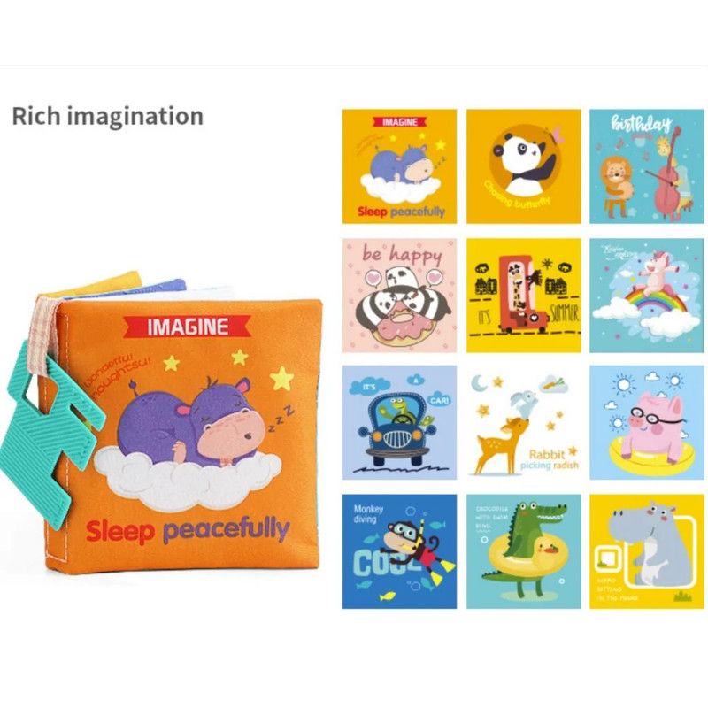 Infant Activity Cloth Book - Imagine