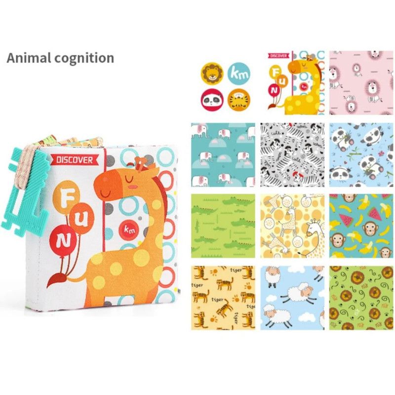 Infant Activity Cloth Book - Discover