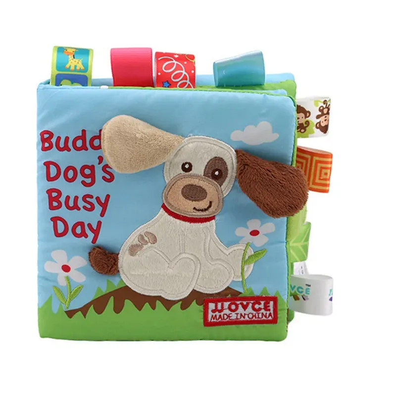 كتاب الأنشطة القماشي Andres Buddy Dog's Busy Day