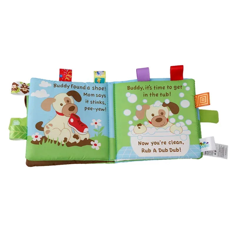 Andres Buddy Dog's Busy Day Activity Cloth Book