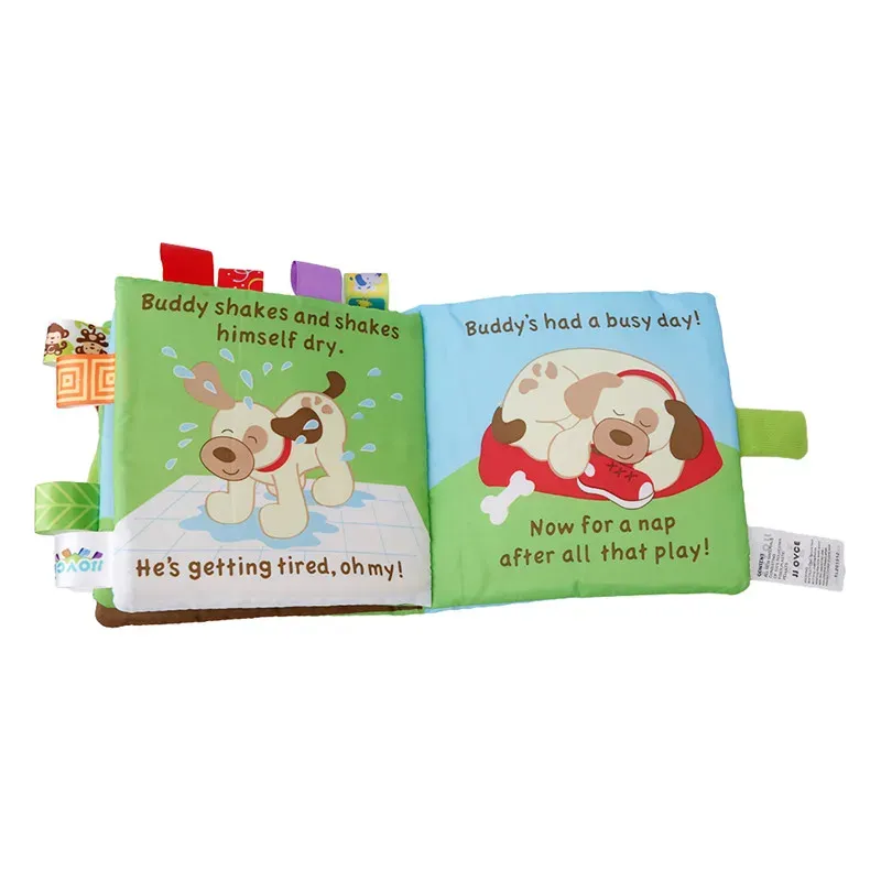 Andres Buddy Dog's Busy Day Activity Cloth Book