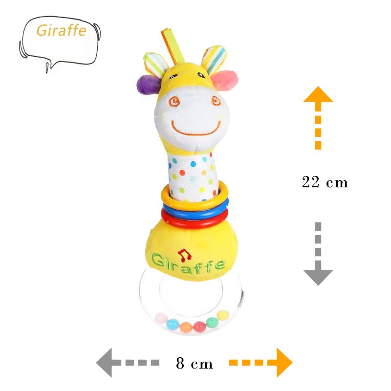 Factory Price - Emily Animal Stuffed Plush Toys W/ Musical Function - Giraffe