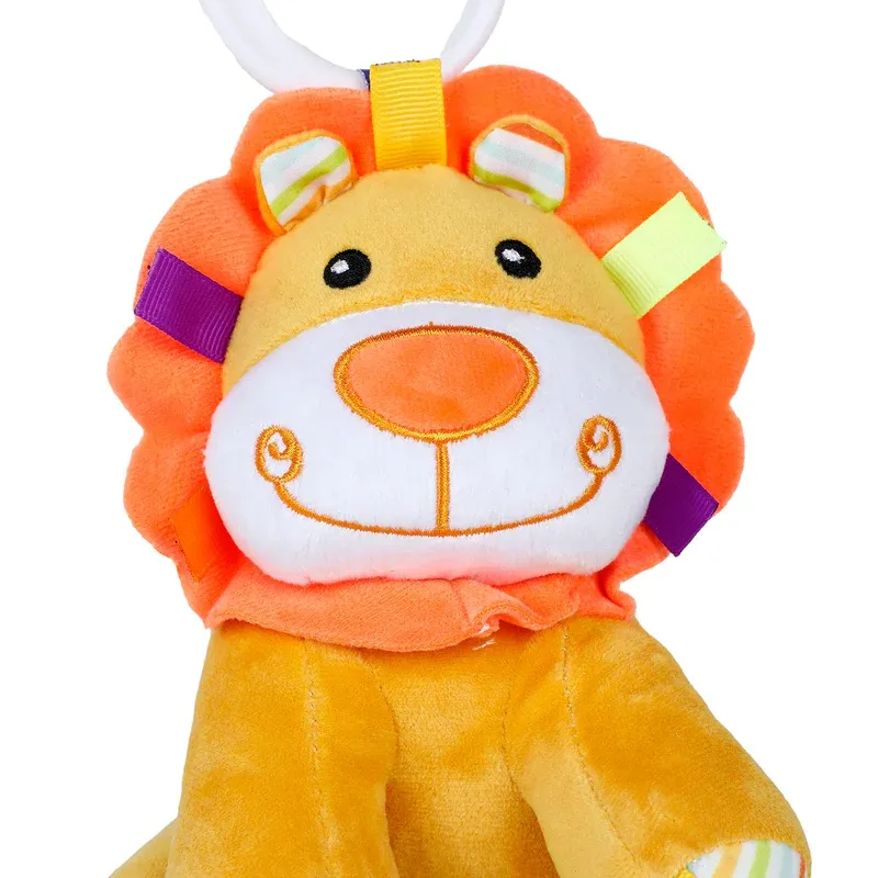 Factory Price - Carly Animal Stuffed Plush Crib And Stroller Toy - Lion