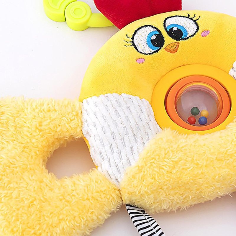 Factory Price - Hanging Activity Crib Toy With Rattle - Little Chicken