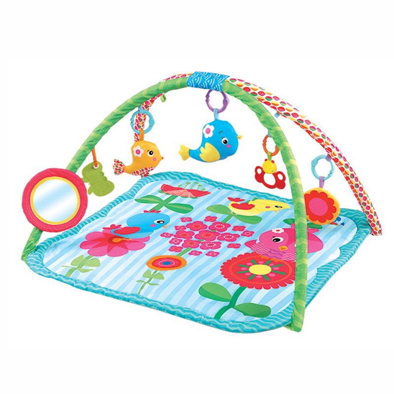 Factory Price - Little Beards Printed Activity Play Gym With Removable Toys