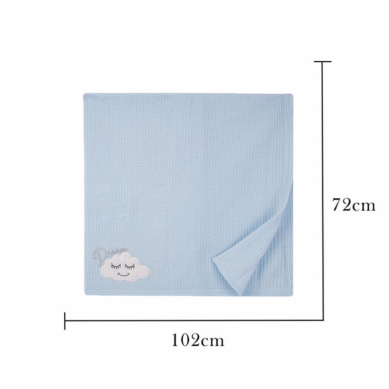 Factory Price - Baby Blanket Gift Set - Blue