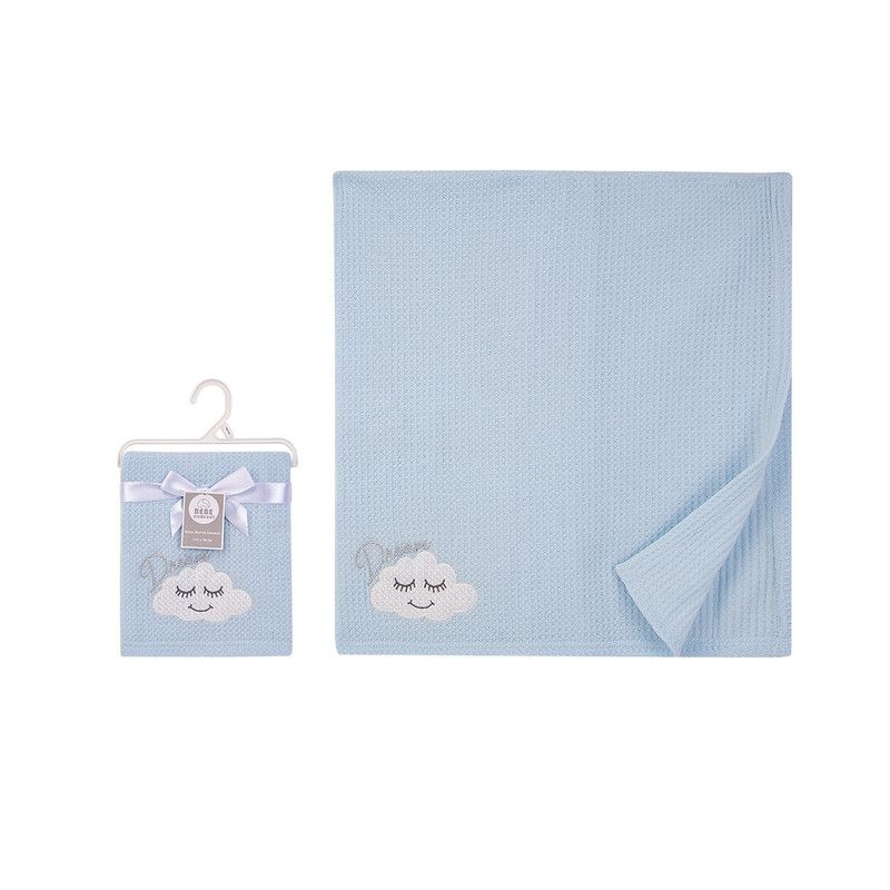 Factory Price - Baby Blanket Gift Set - Blue