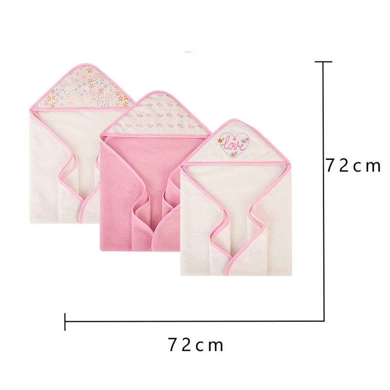 Factory Price - 6 Piece Newborn Bath Towel Gift Set A