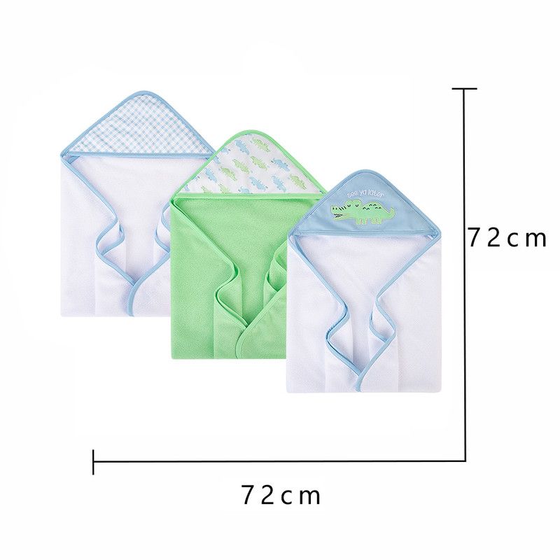 Factory Price - 6 Piece Newborn Bath Towel Gift Set D