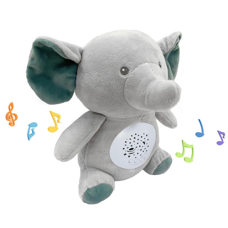 Factory Price - Elephant Plush Toy - Grey - 26cm