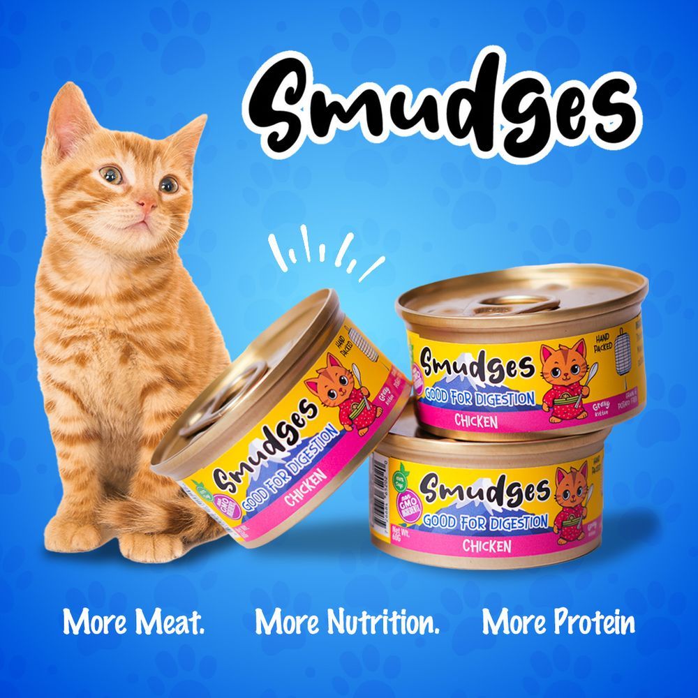 Nutrapet - Smudges Kitten Salmon & Chicken - 60g