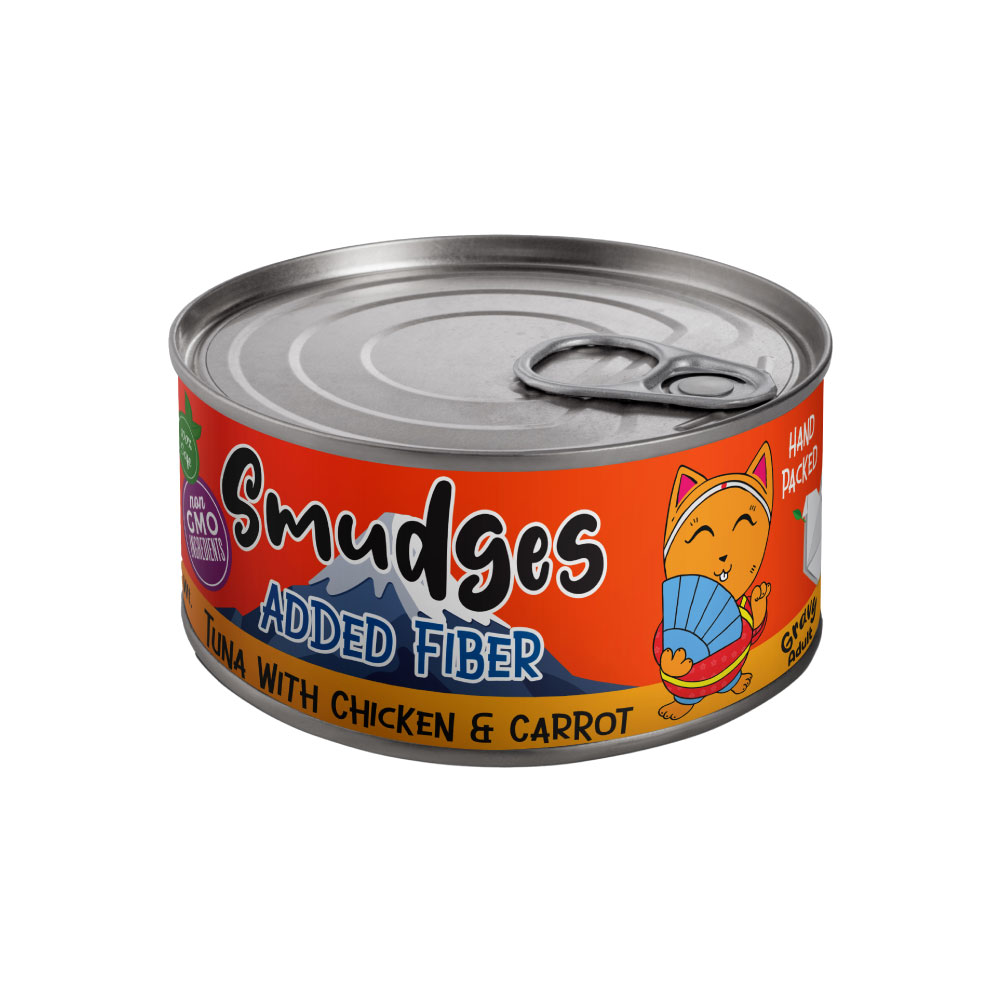 Nutrapet - Smudges Tuna Flakes With Chicken & Carrot gravy - 80g