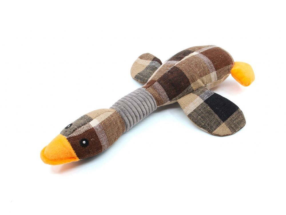 Nutrapet - Wild Goose Hunt Plush Dog Toy - Style May Vary - 1 Pc