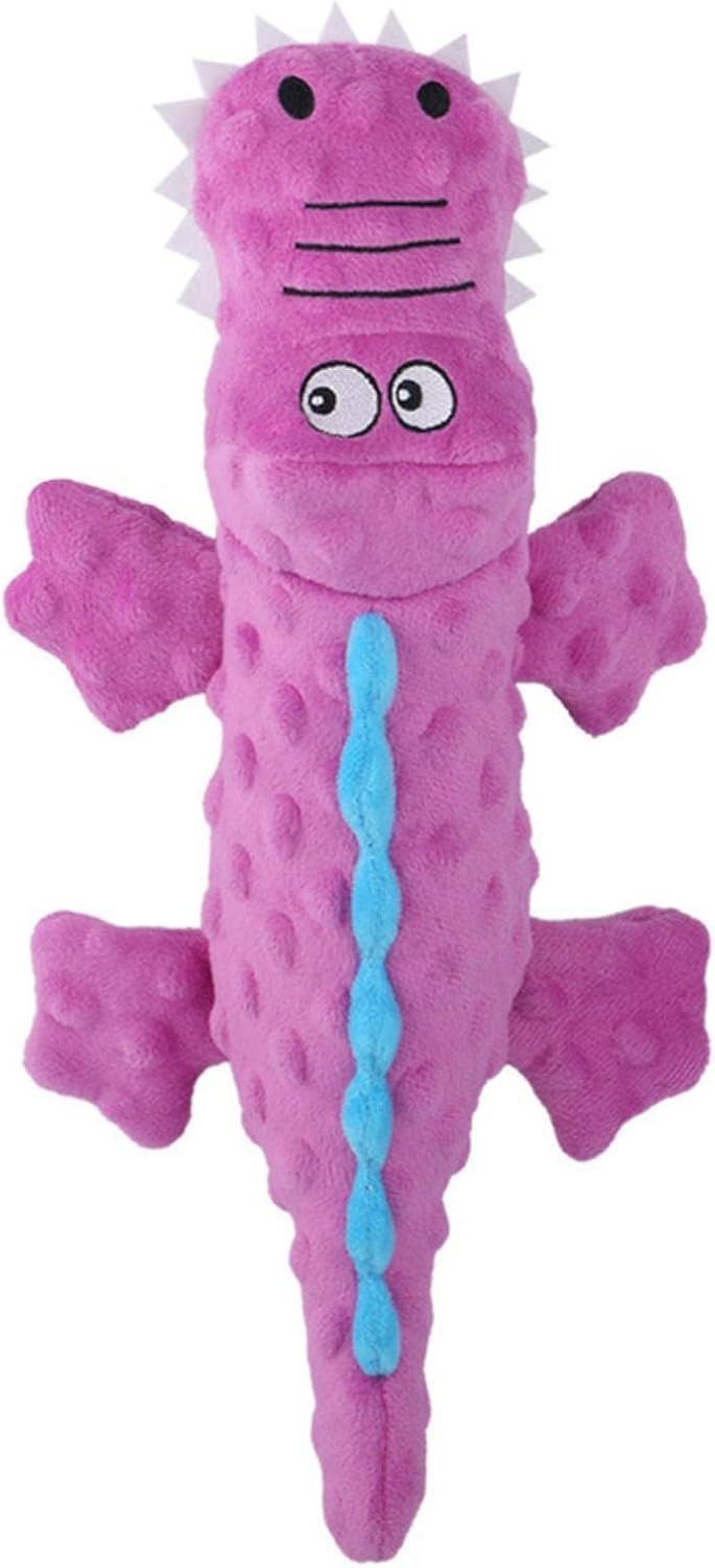 Nutrapet - Crazy Gator Plush Dog Toy - Style May Vary - 1 Pc