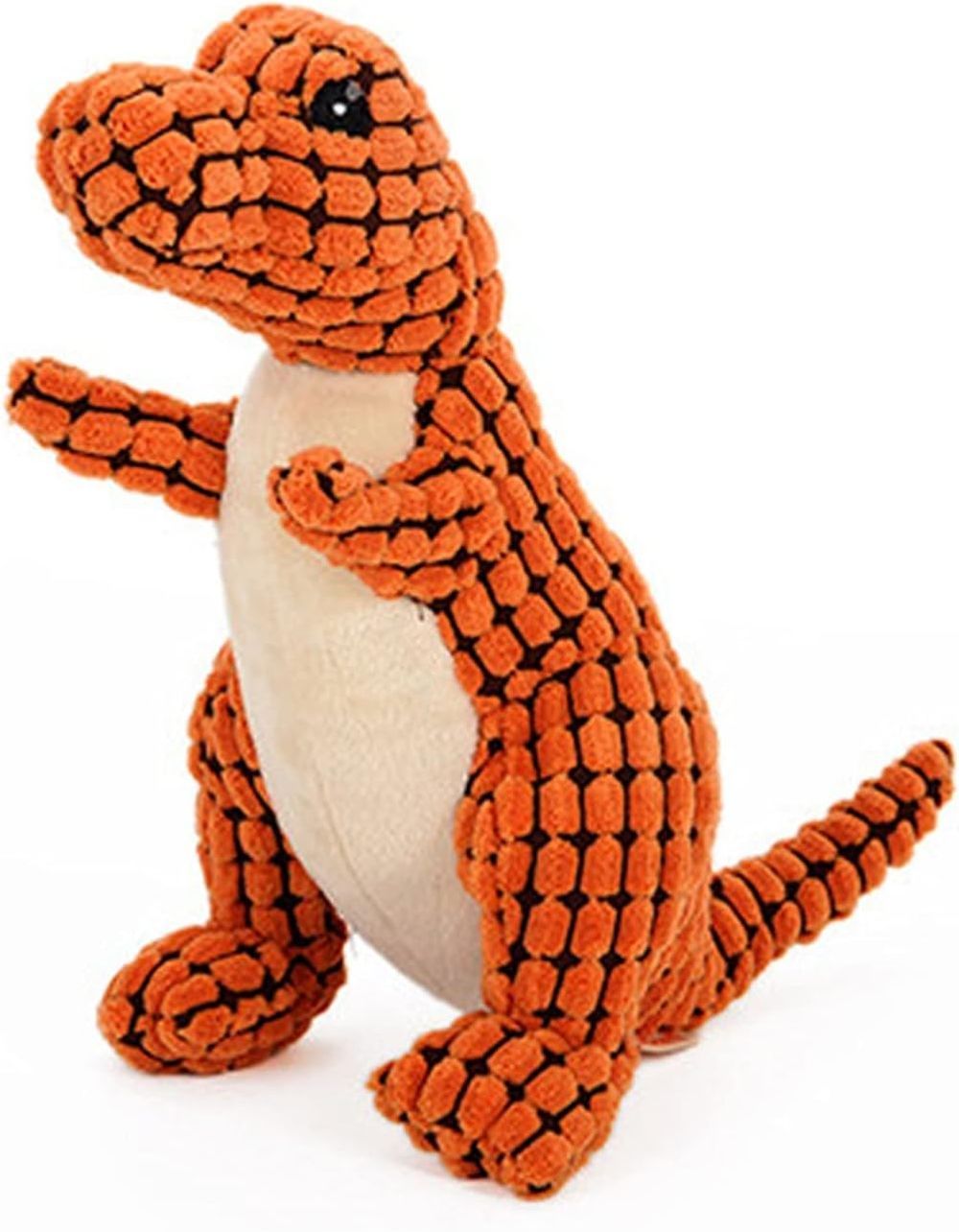 Nutrapet - Plush Pet Dinosaur Dog Toy - Style May Vary - 1 Pc