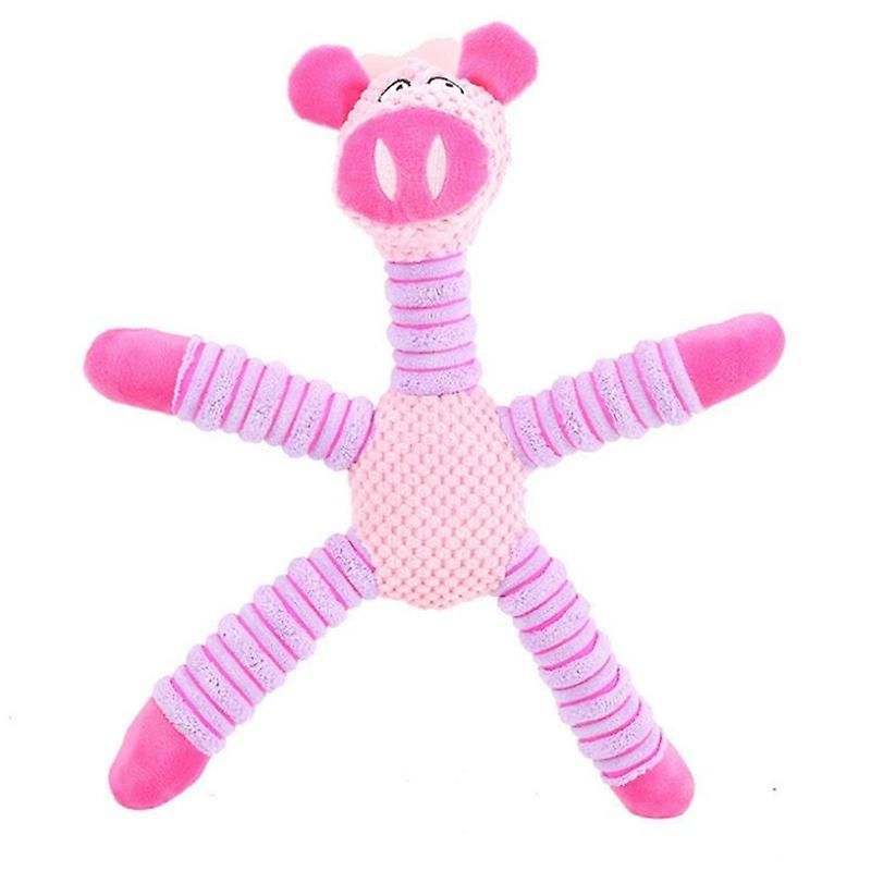 Nutrapet - Squeakz Plush Dog Toy - Tigger/Ely/Giraffe - Style May Vary - 1 Pc