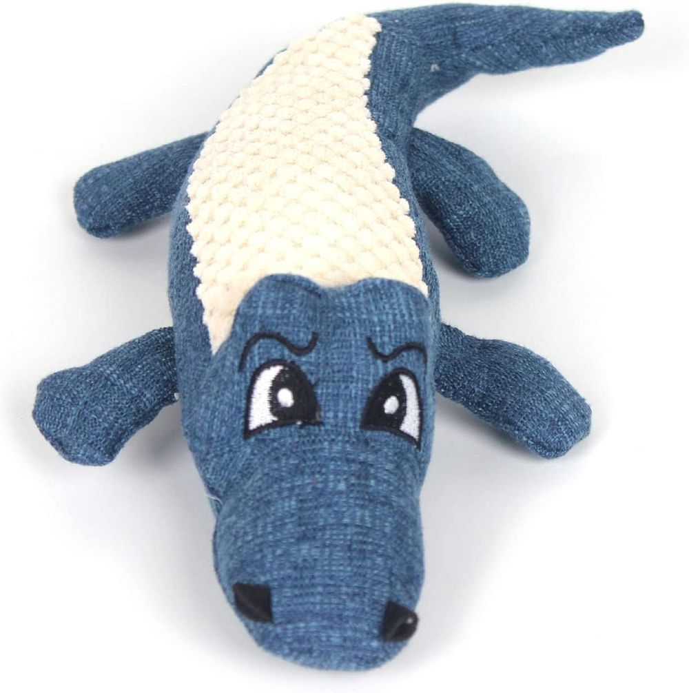 Nutrapet - Squeakz Alliz Plush Dog Toy - Style May Vary - 1 Pc